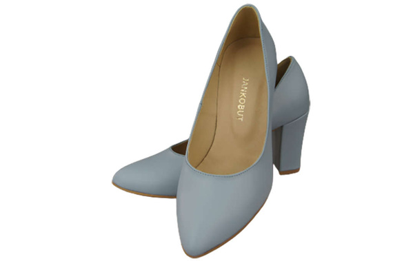 Dámská obuv Pumpkins Bright Blue Natural Leather 170 ElitaBut