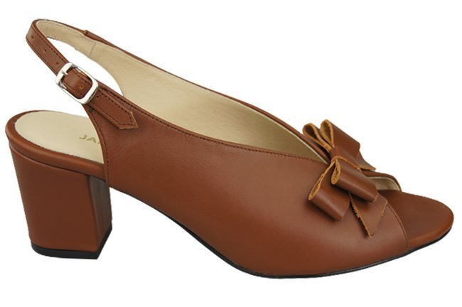 Dámská obuv Sandály Brown Faced Leather 148 L ElitaBut