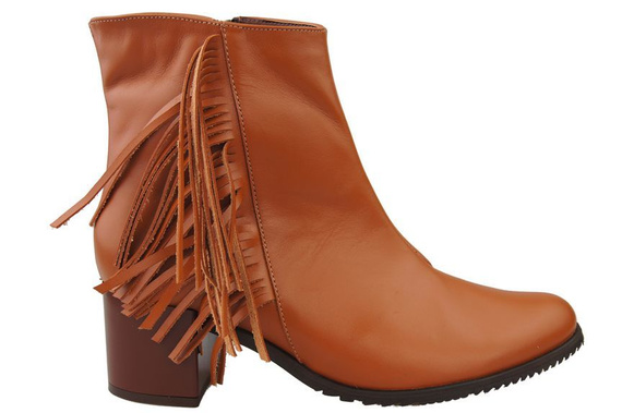 Obuv Dámské boty z přírodní kůže 935