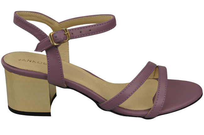 Dámská obuv Lila Natural Leather 197 Smyslně odhalující sandály na nohou ElitaBut