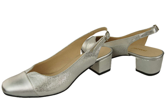 Dámská obuv Sandály z přírodní kůže 165 Silver ElitaBut
