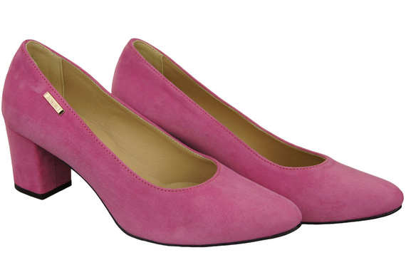 Dámská obuv Fuchsia Natural Suede Leather 106 ElitaBut