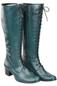 Obuv Dámské šněrovací boty Malachite z přírodní kůže 595 ElitaBut