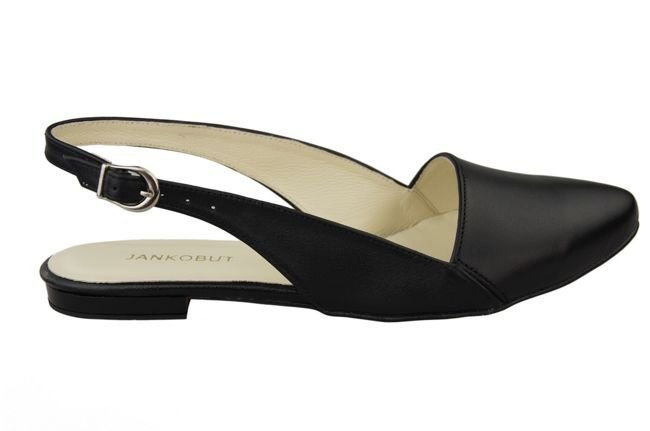 Obuv Dámské sandály Černá přírodní kůže 996 ElitaBut