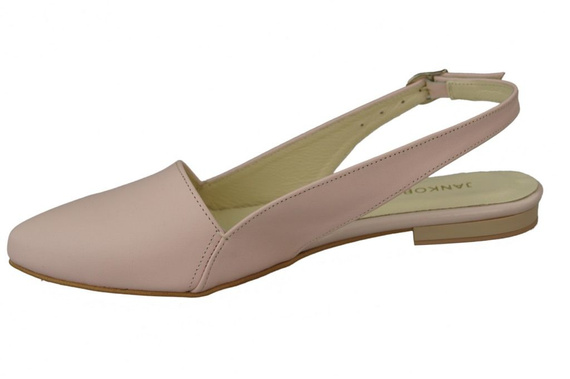 Dámská obuv Sandály Powder Pink Natural Leather 996 ElitaBut