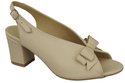 Dámské sandály Beige Faced Leather 148 L ElitaBut