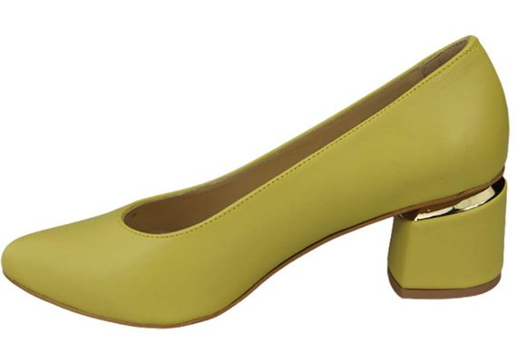 Dámské lodičky Lemon z přírodní kůže 143 ElitaBut