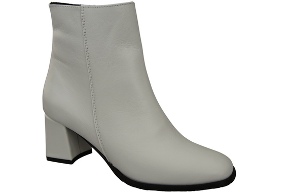 Obuv Dámské boty Bílá pro Zimní přírodní kůže 214 Z ElitaBut