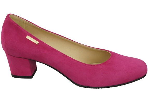 Pohodlná dámská obuv Fialová semišová přírodní kůže 172 od ElitaBut