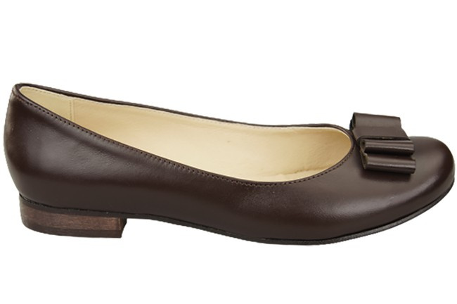 Dámské baletní boty z přírodní kůže 702 ElitaBut