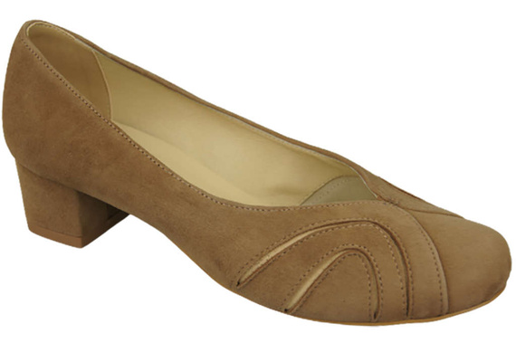 Dámská obuv Semišové kožené lodičky Olive 786 Z ElitaBut