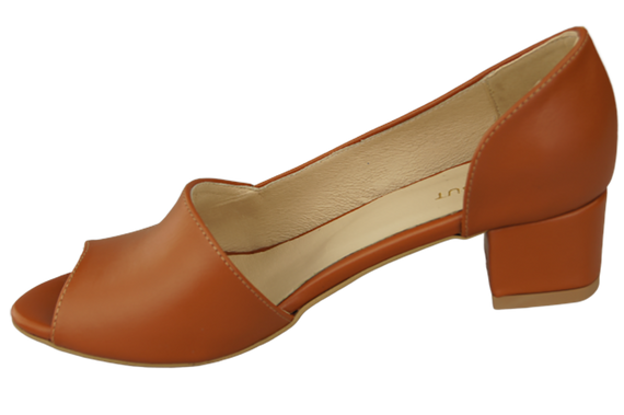 Dámská obuv Červené sandály Přírodní kůže 147 ElitaBut