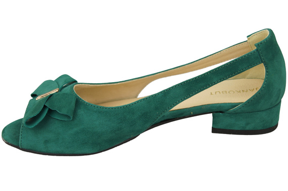 Dámské sandály Malachite Natural Suede Leather 994 Z Kombinace stylu a pohodlí ElitaBut
