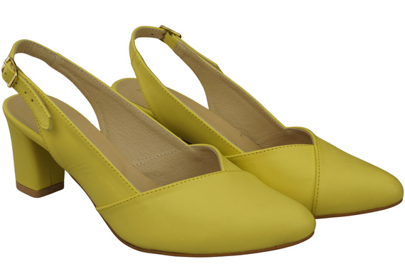 Dámská obuv Lemon Stiletto Sandály z přírodní kůže 217 ElitaBut