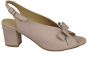 Dámská obuv Sandály Pink Powder natural leather Faced 148 L ElitaBut