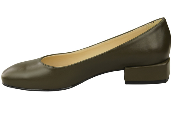 Pohodlná dámská obuv Olive Flat pumps Natural leather 204 ElitaBut