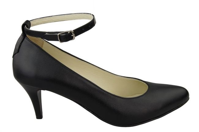 Dámská obuv Černá přírodní kůže 997 ElitaBut