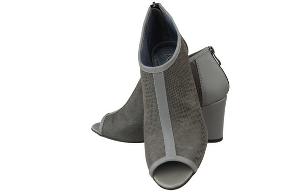 Dámská obuv Dámské lodičky s vysokou špičkou z přírodní kůže Ash shell 957 ElitaBut