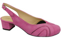 Dámské sandály z přírodní kůže Fuchsia 842 Z ElitaBut