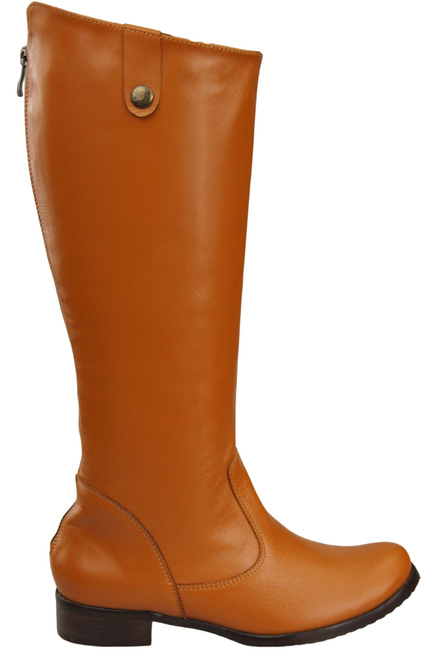 Dámské boty z přírodní kůže Červená 749 ElitaBut