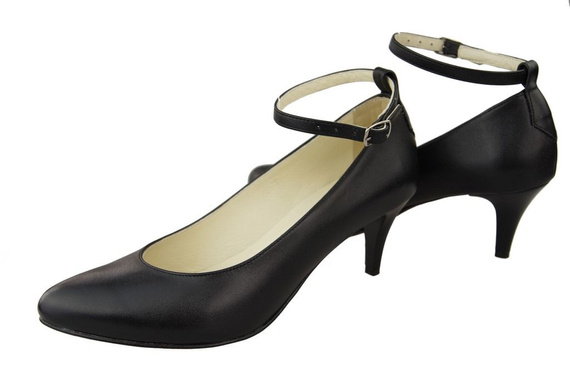 Dámská obuv Černá přírodní kůže 997 ElitaBut