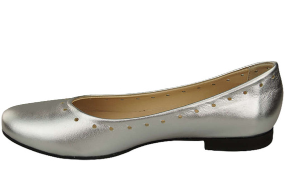 Dámské pohodlné baleríny z přírodní kůže 162 ElitaBut