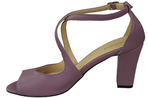 Dámská obuv Sandály Lila Přírodní kůže 186 ElitaBut