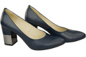 Dámská obuv Navy blue Přírodní kůže 144 ElitaBut